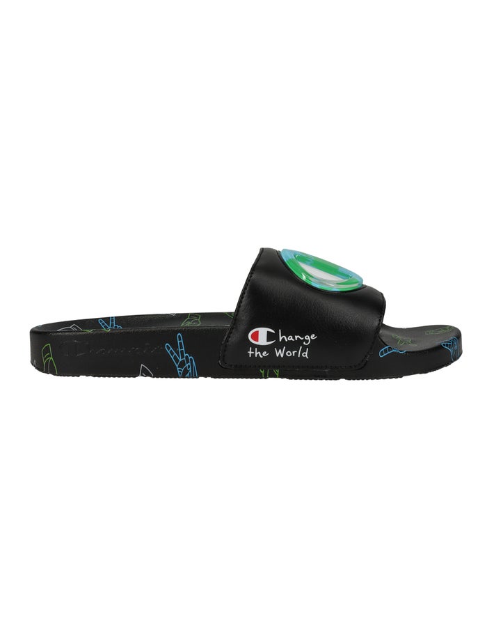 Champion Ipo Badslippers Heren - Zwart - Belgie 6532CTWXL